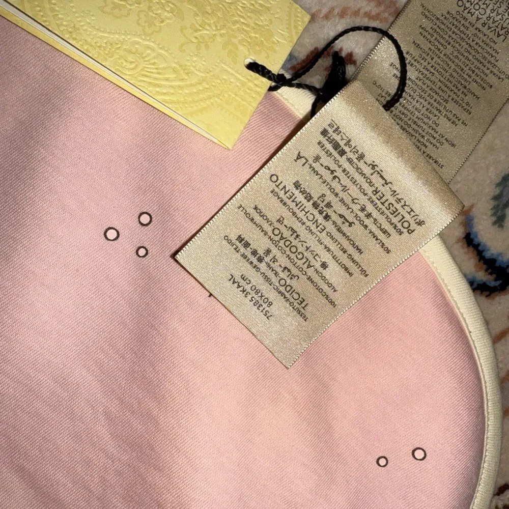Brand new baby blanket Jetsons collection Gucci Pink 80cm x 80cm